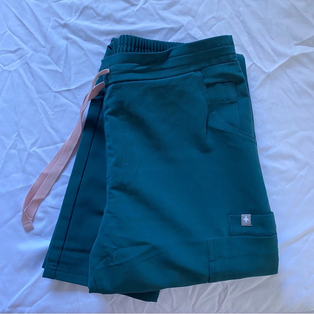 Caribbean Blue Extra Small Tall Yola Figs Scub Pant
